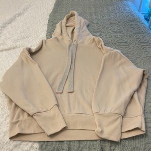 Express size large rhinestone hoodie NWT